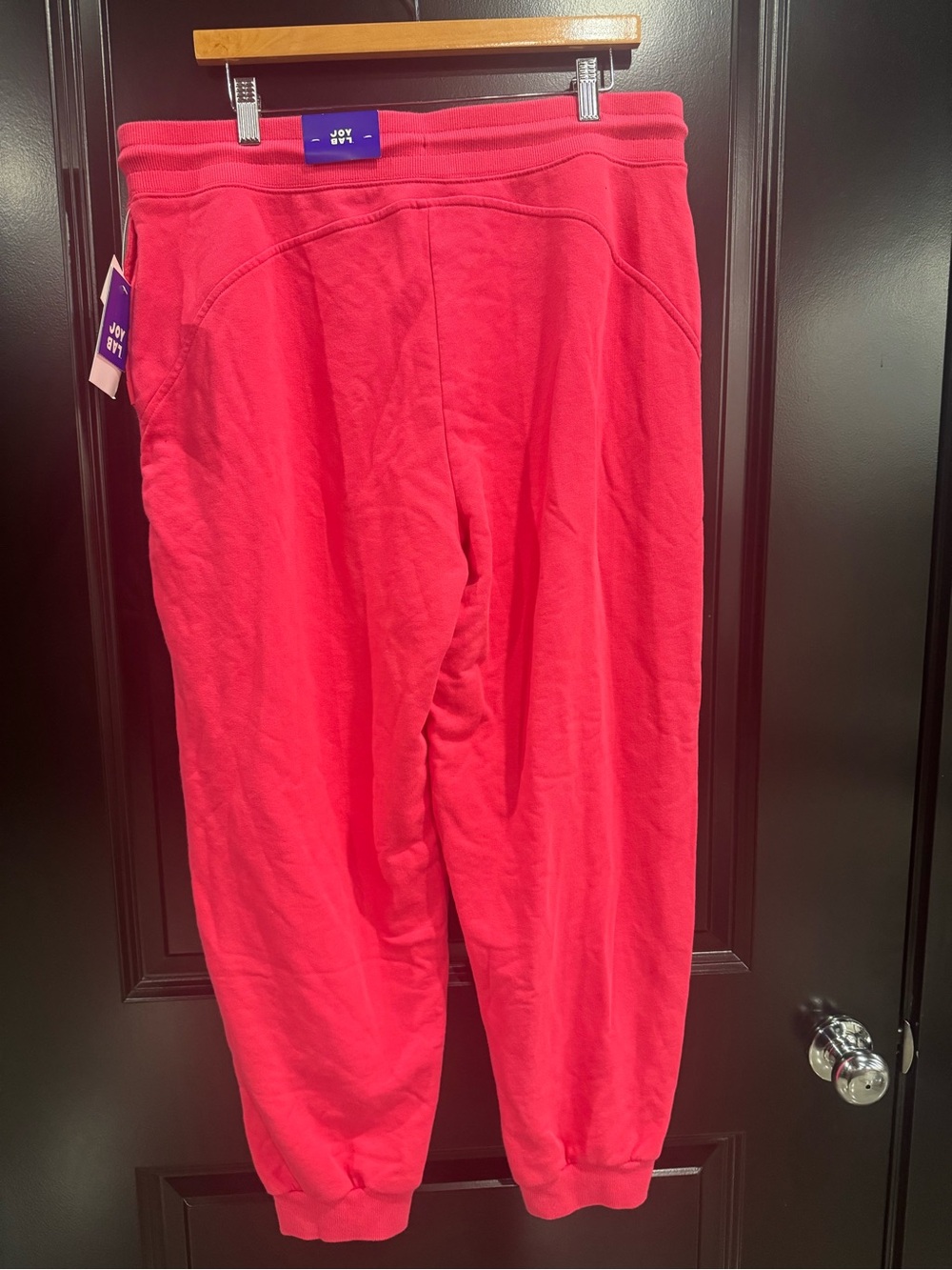 JoyLab Bright Pink Drawstring Joggers - Picture 2 of 3